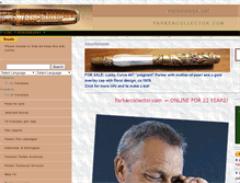 Tablet Screenshot of parkerpens.net