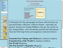 Tablet Screenshot of montblanc.parkerpens.org