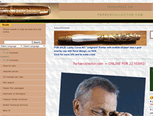 Tablet Screenshot of parkerpens.org